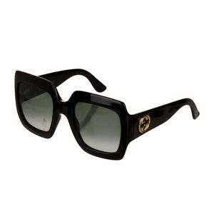 Gucci interlocking g logo oversized sunglasses